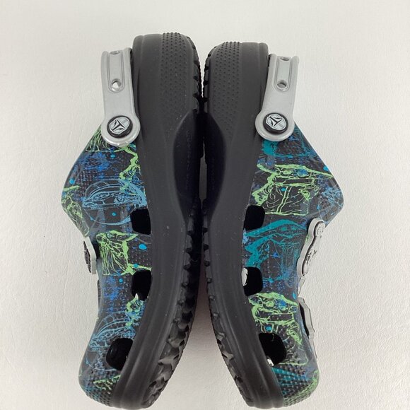 Crocs Star Wars Mandalorian Jibbitz Men Sz 6 Women 8 Unisex Slip On Sandal Shoe - Picture 5 of 10